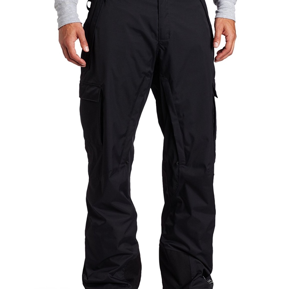 COLUMBIA OMNI TECH BLACK SNOWBOARDING PANTS XL
